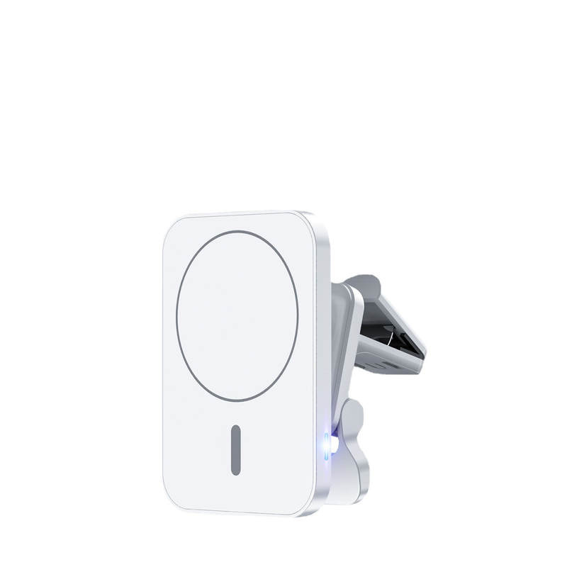15W Magnetic Wireless Chargers Car Air Vent Stand Phone Holder Mini Fast Charging Station For IPhone 12 13 14 Pro Max Macsafe_voghion.com