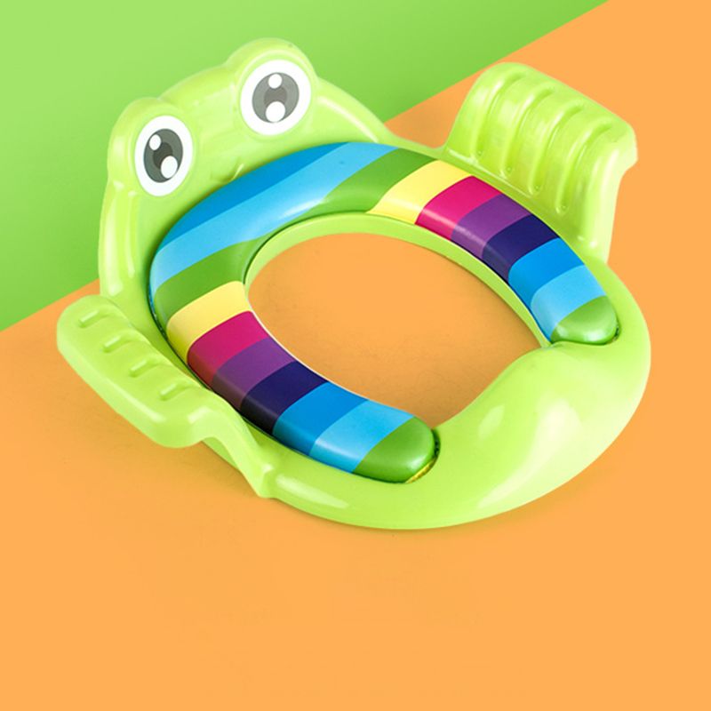 Kindertoilettensitz, Toilettentraining für Kleinkinder, gepolsterte Toilette, verdickte und bequeme Handtoilette für Babys_voghion.com