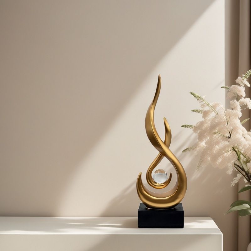 Creative High-End Flame Play Bead Ornament Suitable For Gifts Living Room Wine Cabinet Dation Soft Furnishing Home_voghion.com