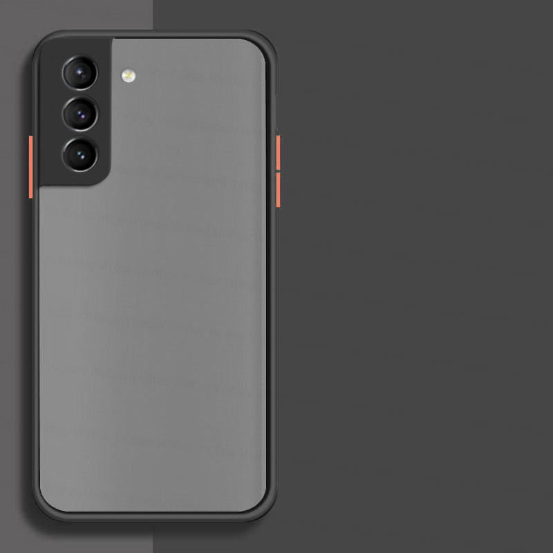 Matte PC-Abdeckung für Samsung Galaxy S22 5G Hülle Samsung S10 S20 S21 S22 Abdeckung stoßfestes Harttelefon_voghion.com