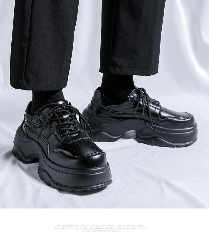 Buffny Herren-Derby-Schuhe – Retro-Sneaker mit dicker Sohle und Plateausohle für den Freizeit- und Skate-Stil, modische Dad-Schuhe mit Höhenvergrößerungseffekt_voghion.com