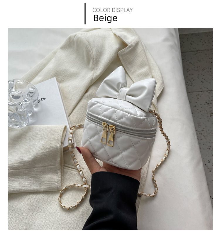 Small fresh foreign style chain bag 2022 this year popular shoulder messenger bag autumn and winter New bucket bag mini tide_voghion.com