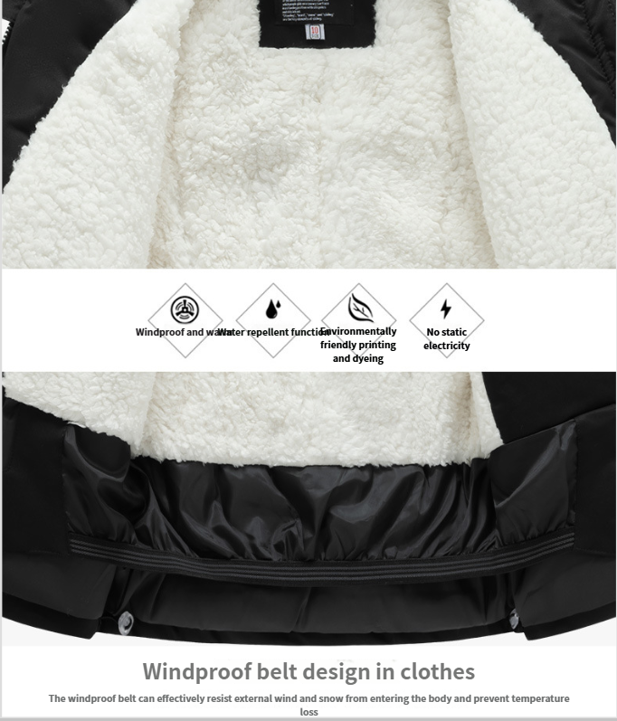 Nuovo set invernale per bambini, completo da ragazzo e giacca impermeabile antivento, pantaloni da sci professionali caldi e spessi per ragazze_voghion.com