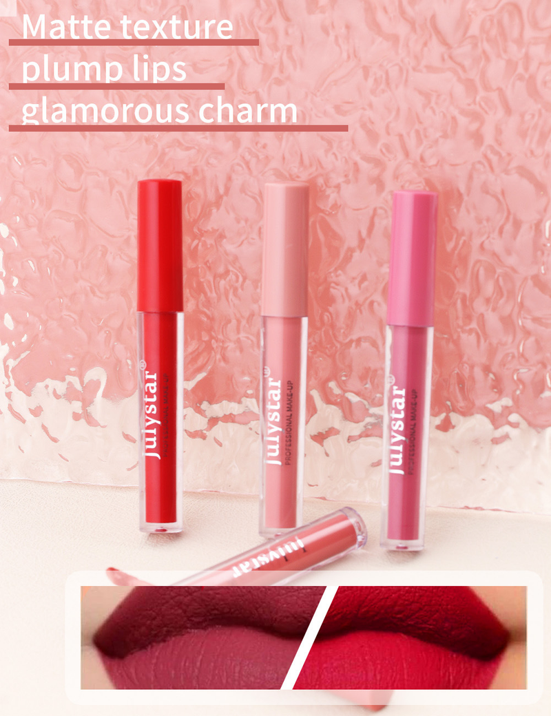Matte Glaze Mist Face Lipstick, Staying Cup, Non fading Lip Color Makeup_voghion.com