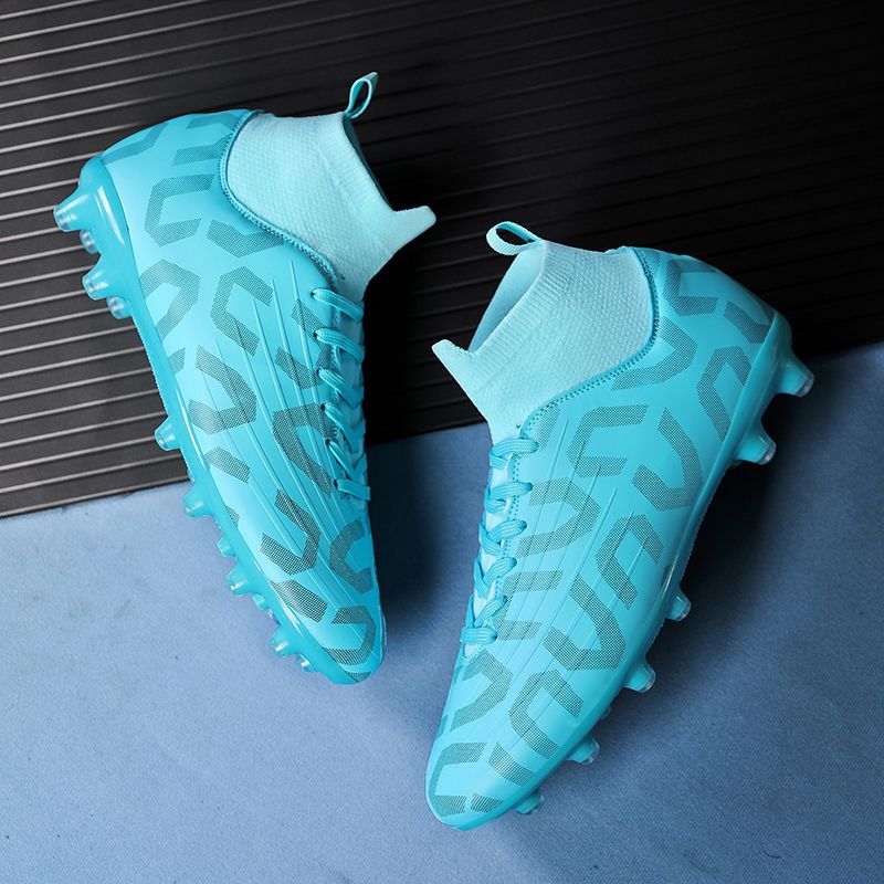 Tacchetti Scarpe da calcio unisex professionali da uomo Scarpe da calcio con punte lunghe alla caviglia Scarpe da calcio per interni di alta qualità di vendita calda_voghion.com