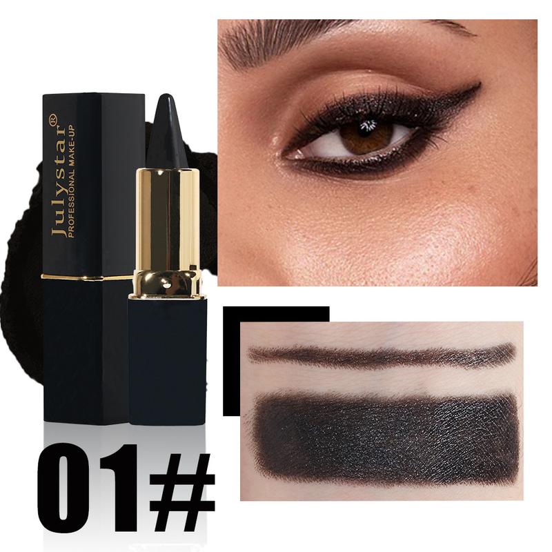 Ombretto e eyeliner combinati, eyeliner naturale, colorato, waterproof, facile da colorare, asciugatura rapida, eyeliner idratante a lunga durata._voghion.com
