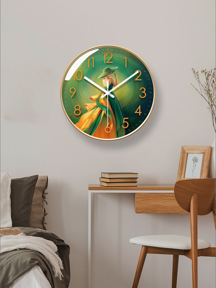 Orologio da parete Yipula 7121, stile nordico, semplice, silenzioso, per soggiorno, personalità creativa_voghion.com