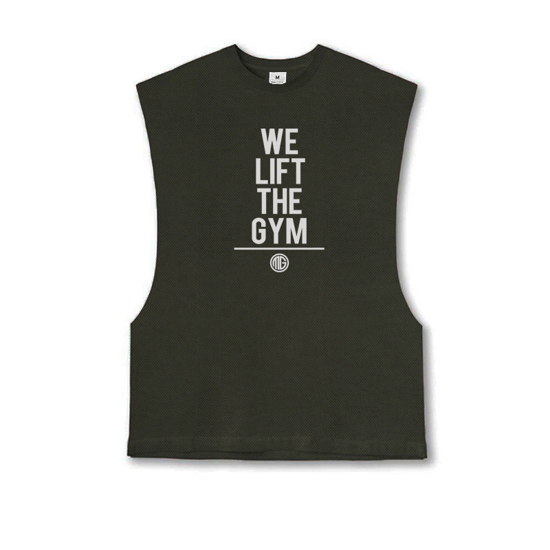Slim Fit, schnell trocknend, Herren-Tanktop, ärmelloses T-Shirt, Fitness-Outwear, Muskeltraining, lässiges Tank-Top für Herren, Sommer_voghion.com
