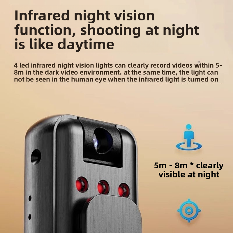 HD Life Recorder Audio Video Anti-Shake DV Digital Chest-Mounted Cycling Professional Sports Camera_voghion.com