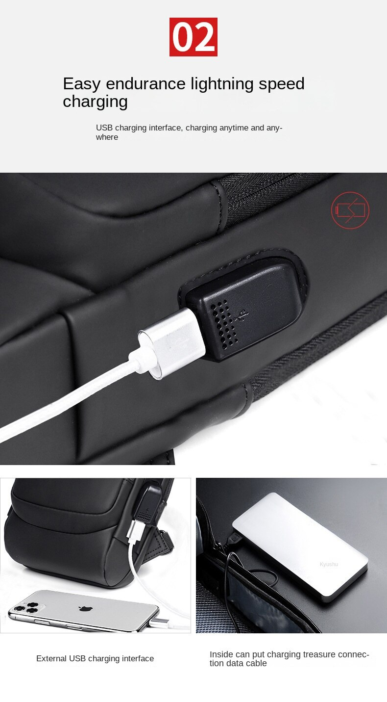Crossbodytas Mode Sport Opladen Cijferslot Messenger Bag Functionele trendy coole schoudertas voor heren_voghion.com