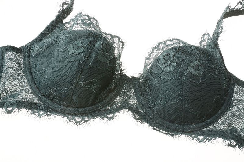 Intimo da donna, set di biancheria intima sexy da donna, reggiseno in pizzo arricciato traspirante e sottile, set di grandi dimensioni_voghion.com