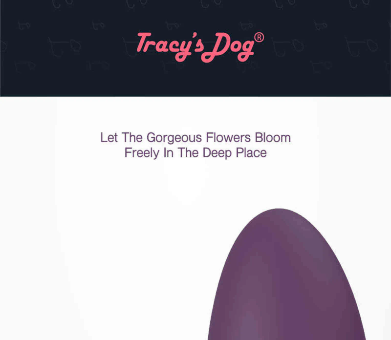 NXY Vibratori Tracy's Dog Clitoride impastante e scorrevole vibratore coniglietto per stimolare il punto G 10 modalità Waterpr_voghion.com