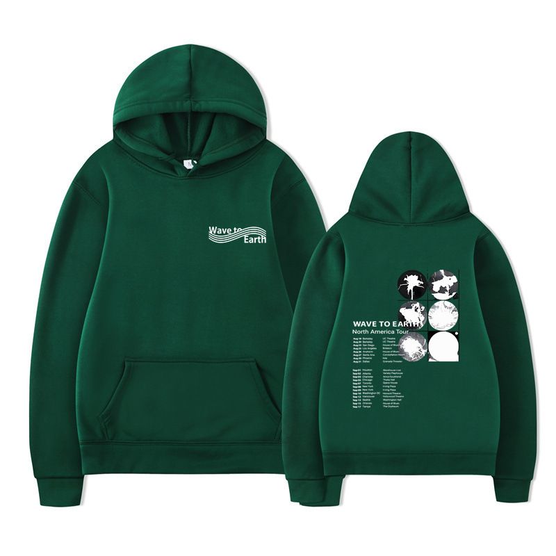 Nuova felpa con cappuccio da uomo Hip Hop F della band coreana Wave To Earth Tour 2025_voghion.com