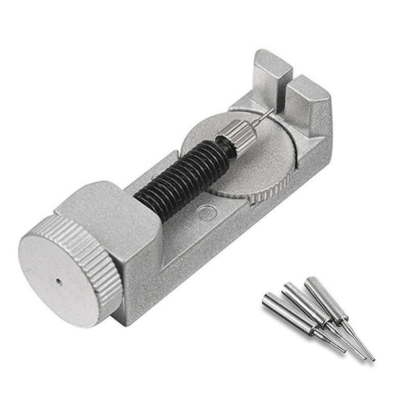 Kit removedor de elos de relógio para remoção de pinos de elos de pulseira de relógio e dimensionamento de relógio_voghion.com