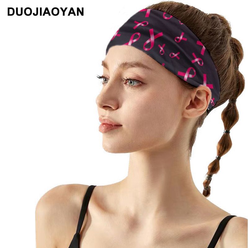 Semplice e alla moda fascia per capelli rosa nastro elastico seta del latte fascia alla moda per le donne foulard e accessori per capelli_voghion.com