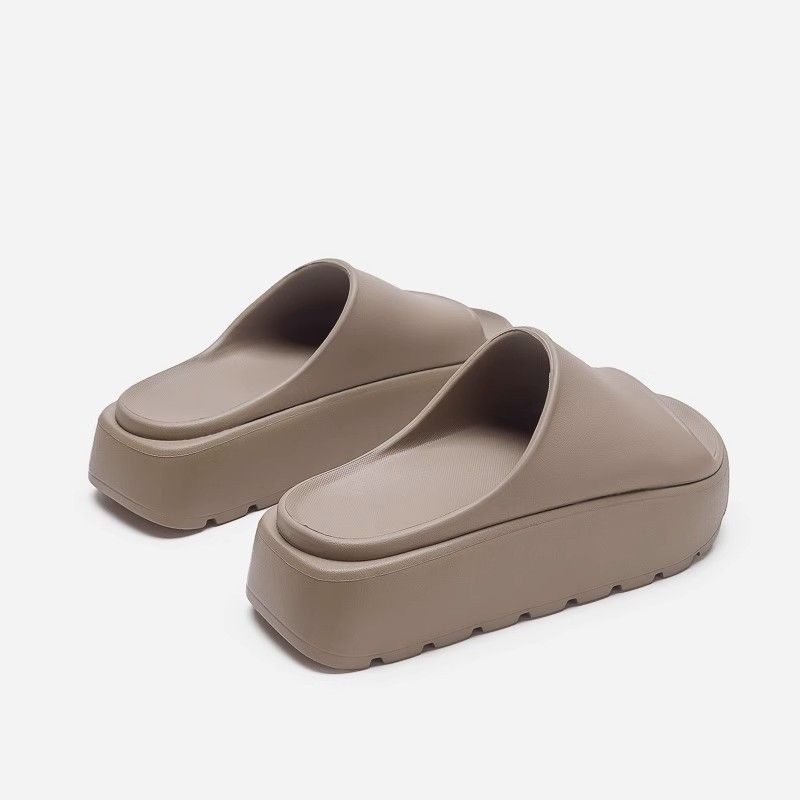 Women's 5.5CM Platform Slides - Ultra Soft Memory Foam Non-Slip Sole Fashionable Outdoor Wear Trendy & Comfortable_voghion.com