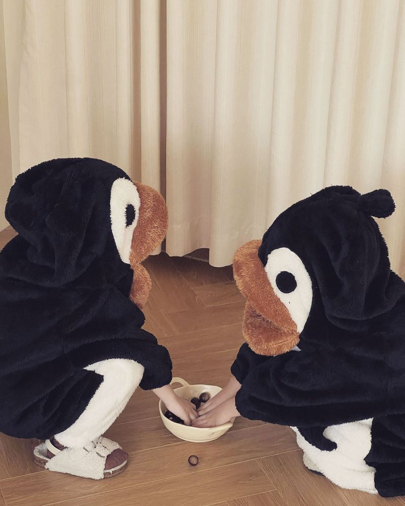 Children's Flannel Pajamas Boys' Fall/Winter Baby Nightgown Kids Girls' Nightdress Coral Velvet Homewear Set_voghion.com