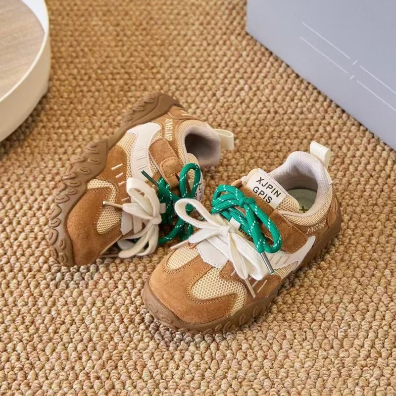 Children's New Style Training 2025 Spring Boys' Non-Slip Sports Girls' Soft Sole Breathable Casual Running Shoes_voghion.com