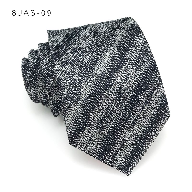 Stropdas heren herfst- en winterformeel zakelijk overhemd champagne koffie bruin kastanje donkere kleur werkpersoneel met de hand bedrukt 8CM_voghion.com