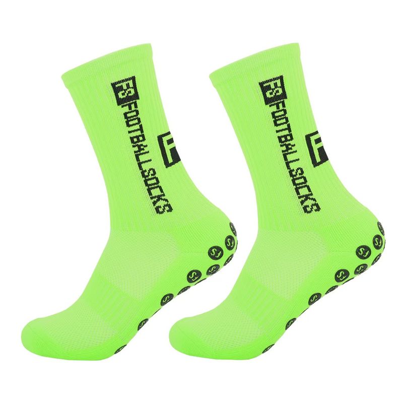 Calcetines de fútbol FS profesionales con fondo de toalla grueso que absorben el sudor y desodorizan, antideslizantes y deportivos._voghion.com