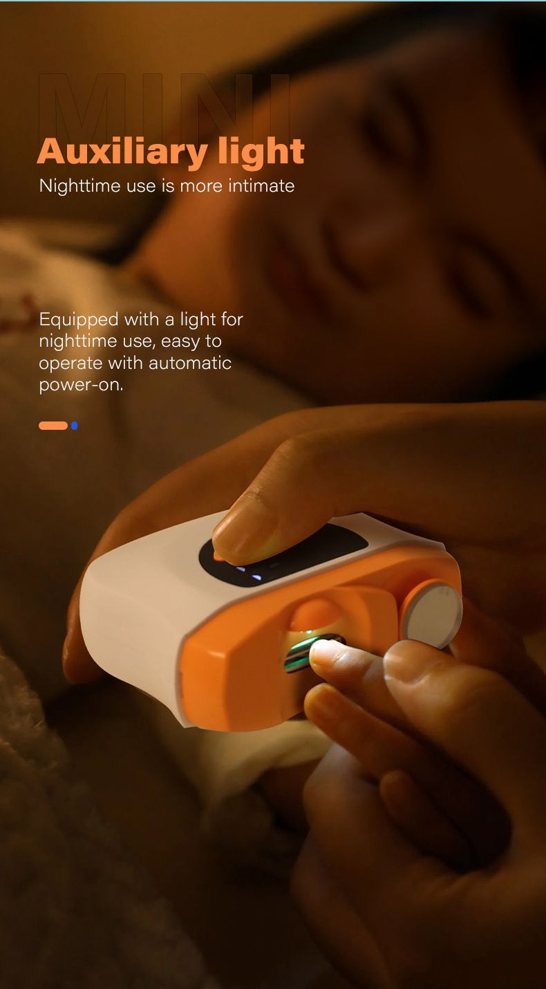 Tagliaunghie elettrico completamente automatico per mani e piedi, smerigliatrice a doppio uso per anziani e bambini, di vendita transfrontaliera_voghion.com