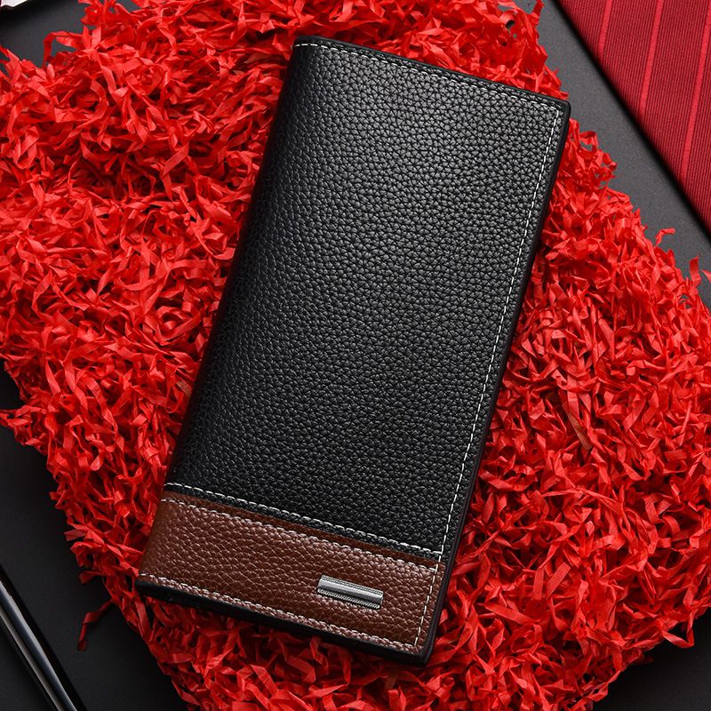 Portafoglio lungo da uomo casual alla moda con più carte, personalizzato, colorato, combinato_voghion.com