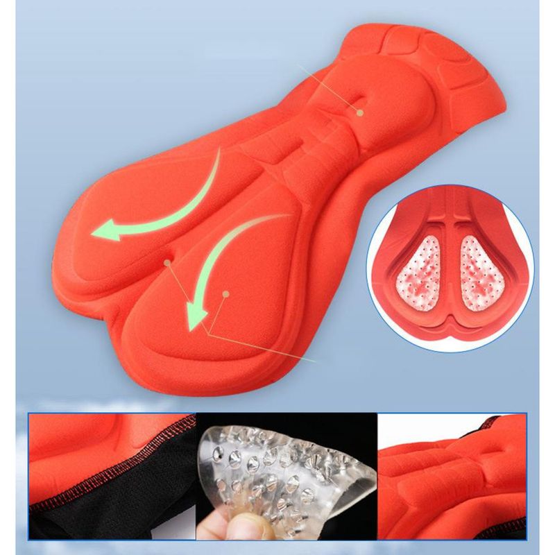 Short de sport en gel absorbant les chocs, respirant, rembourré, sous-vêtement de cyclisme pour homme_voghion.com
