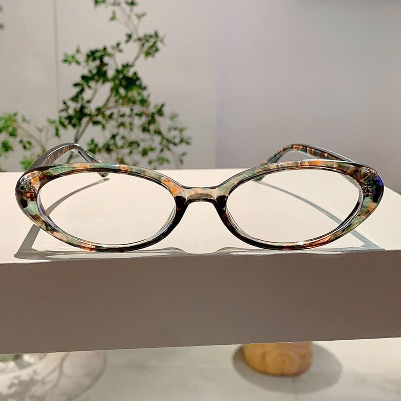 New Peronalized Oval Korean Freh College Tyle Anti Blue Light Glae, Imple And Veratile, No Precription Flat_voghion.com