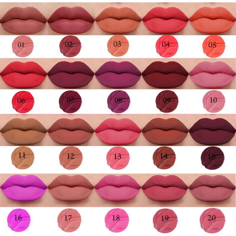 TFT Color Series Velvet Matte Nuovo rossetto in penna a lunga tenuta_voghion.com
