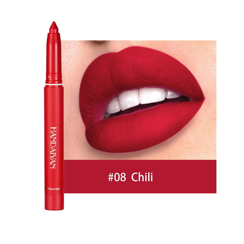 2023 Neie Populäre Handaiyan Lippenstift Waasserdicht Non-Haft Cup Matte Lipliner Linn Hook Lippenmarker Make-up_voghion.com
