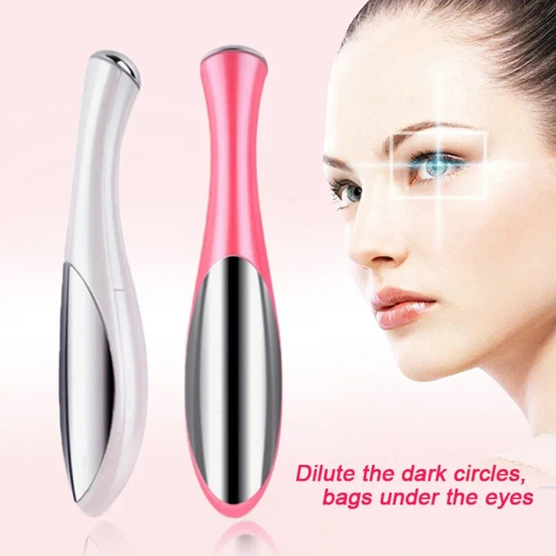 Mini Elektrische Nieuwe Massager Trillingen Dun Gezicht Anti Rimpel Donkere Cirkel Wallen Verwijderen Oogverzorging Tool_voghion.com