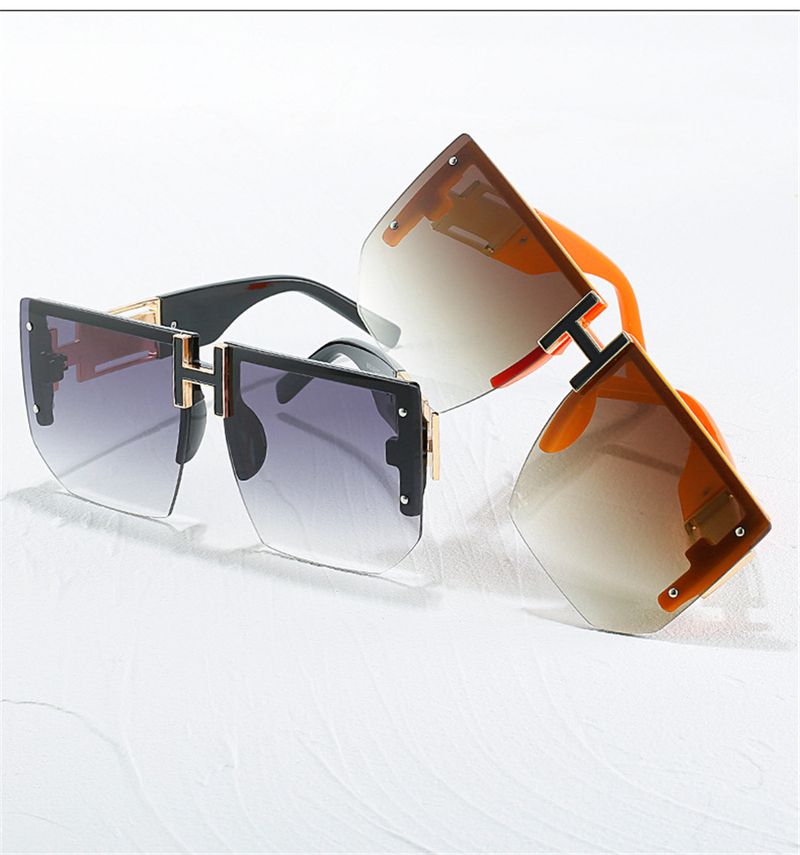 Mode Neue Mode Vintage Quadrat Sonnenbrille Für Frauen Männer Marke Retro Overside Rahmen Brille Fahren Polarisierte Brillen UV400_voghion.com