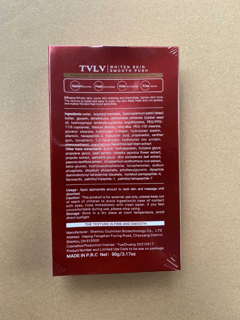 Neck TVLV Multi Dimensional Whitening And Brightening Neck Cream Moisturizing And Hydrating Neck Cream_voghion.com