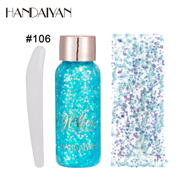 handaiyan Explosive Glitter Liquid Eyeshadow Chameleon Performance Face Body Cosmetics Gel_voghion.com