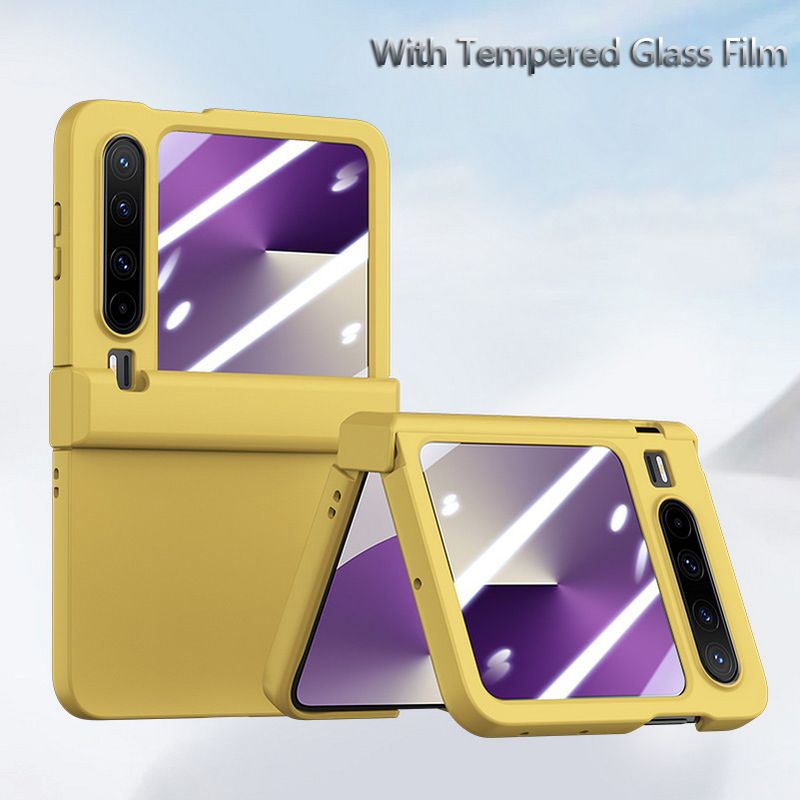 Slanke, ultradunne, harde, geharde glazen filmhoes voor de Huawei Pura X, goed aanvoelende camerabescherming_voghion.com