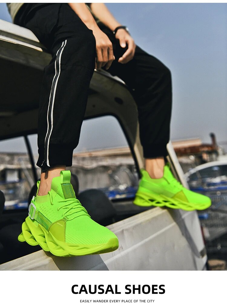 Summer Sneakers Fashion Breathable Platform Running Men Mesh Sport Light Unisex Women Casual Vulcanize Shoes Man_voghion.com