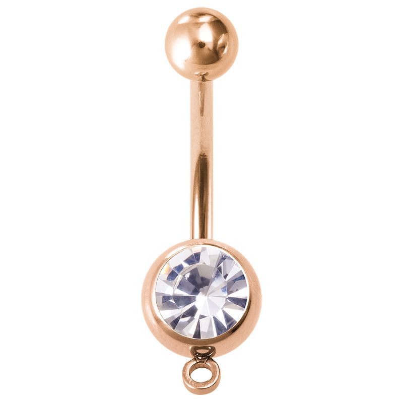 Grenzüberschreitende DIY-Accessoires können beliebig kombiniert werden: Anhänger, doppelköpfiger Zirkonknopf, Hängering, Bauchnabelnagel_voghion.com