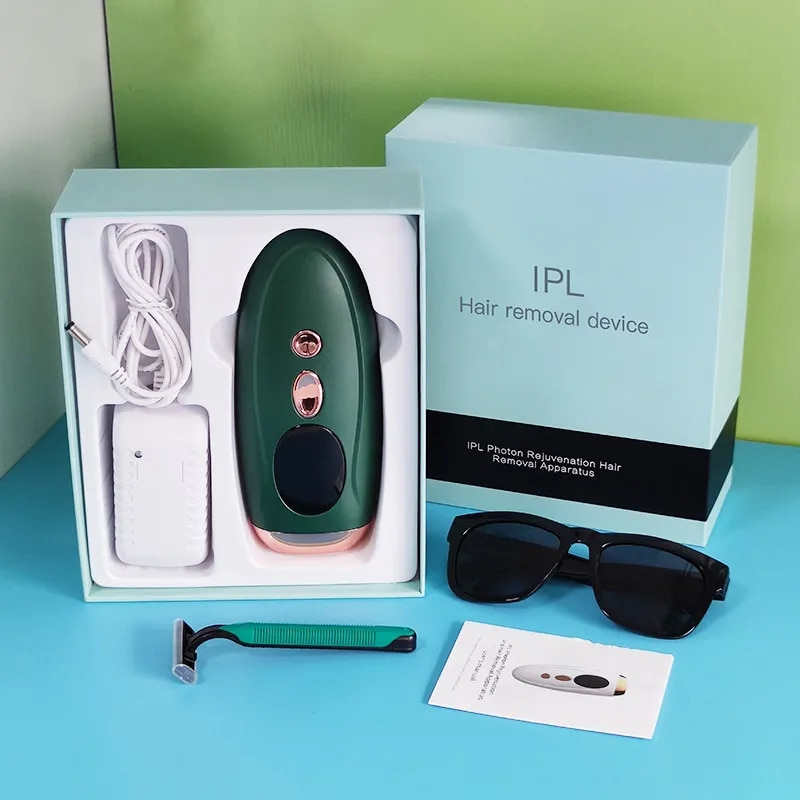 Laser Haaren tfernung austauschbare Lampe Flash Frauen Photo pilator Bikini Trimmer IPL Epilierer_voghion.com