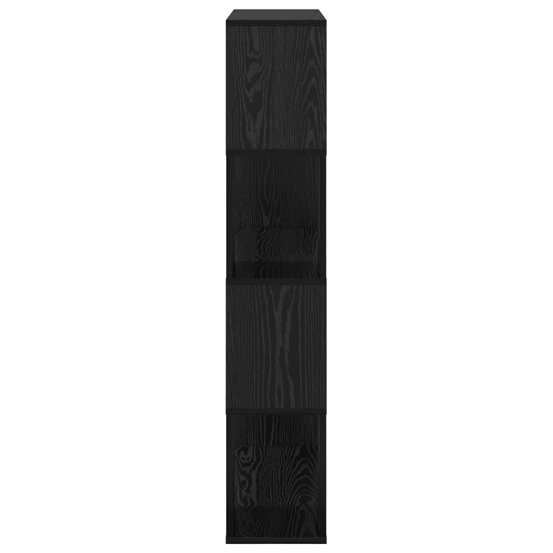 Unterhaltungszentrum Schwarze Eiche Holzwerkstoff 80 x 24 x 124 cm_voghion.com