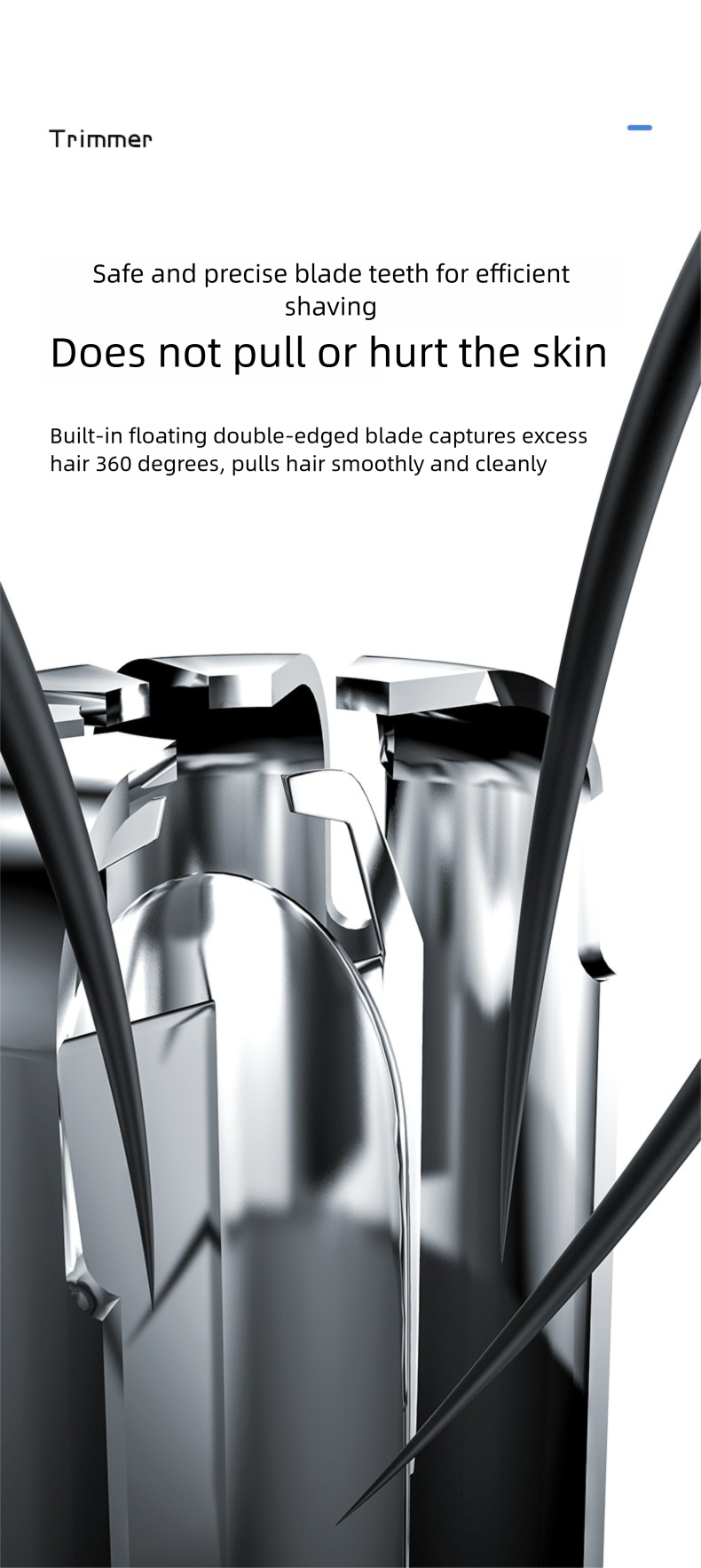 German Little Cannon Electric Trimmer Rechargeable Removal Shaver Nose Hair Remover Scissors Cleaning Tool_voghion.com