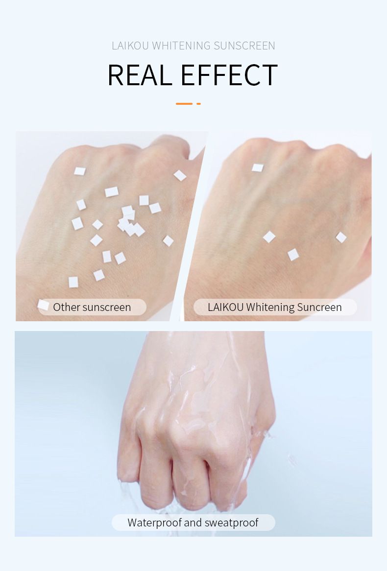 LAIKOU Sunscreen 2g*15 Pieces Boxed Moisturizing Summer Isolation Cream_voghion.com