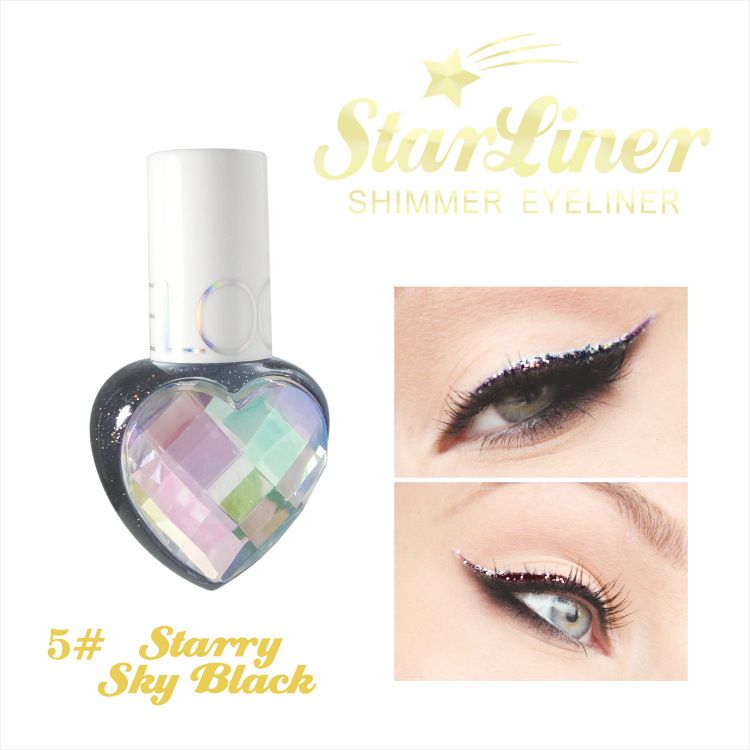 LOOKAVE Crystal Eyeshadow Powder Ultra Shiny Fine Glitter Sparkling Sequins Eyeliner Liquid_voghion.com
