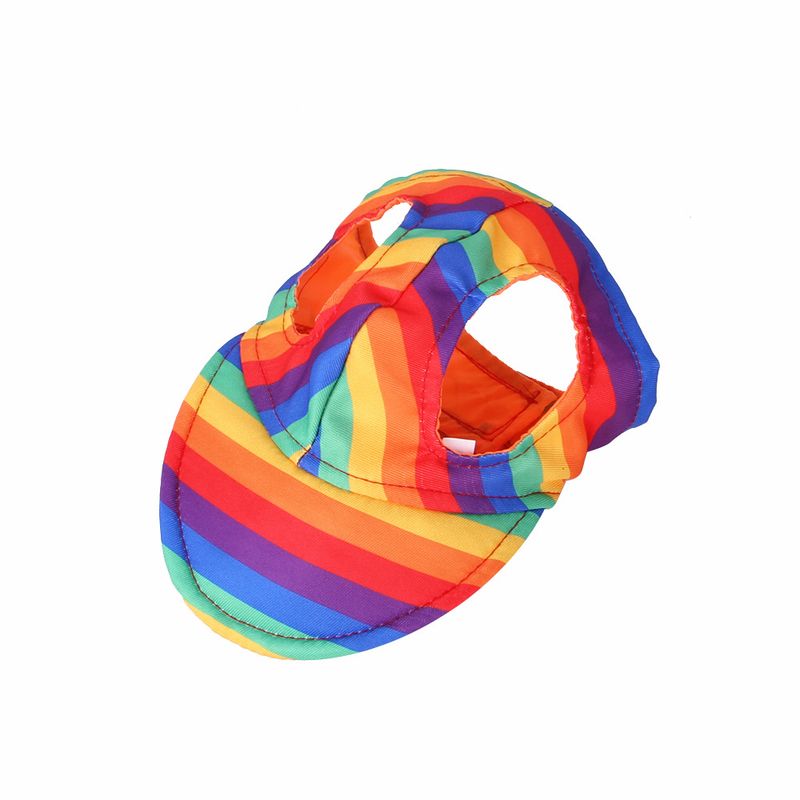 Accesorios de béisbol para perros Boina para mascotas Sombrero con lengua de pato de peluche_voghion.com