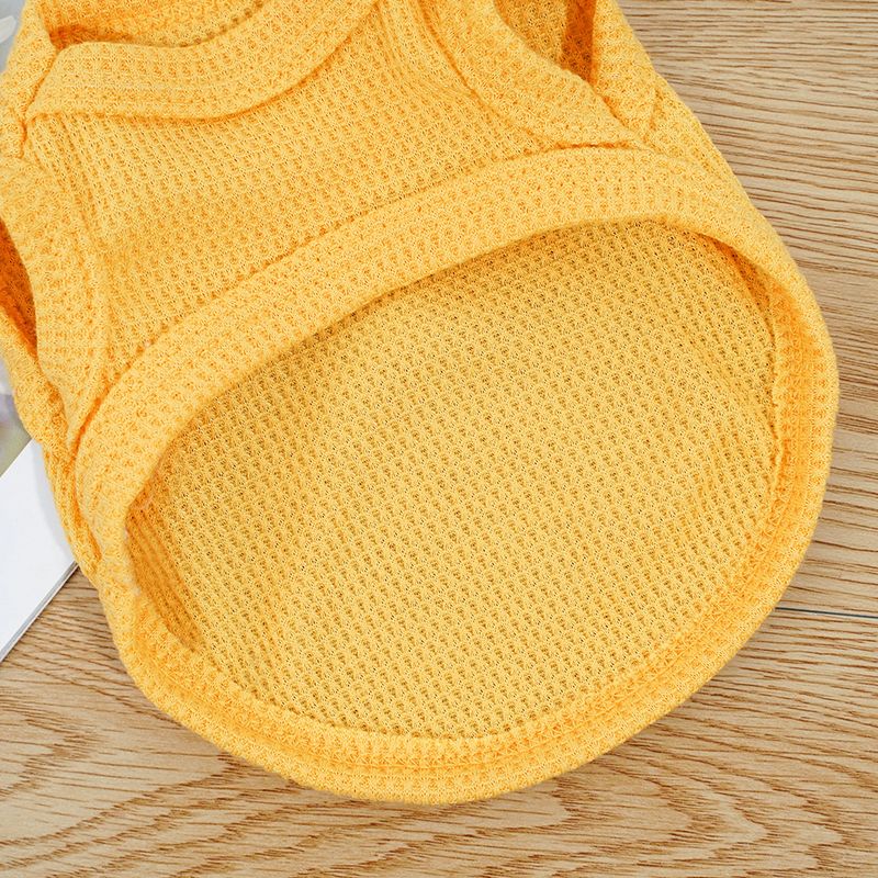 Haustierkleidung Waffelbär Sommerweste Teddy mittlere und kleine Hundekatze Hundekleidung Fabrik Großhandel_voghion.com