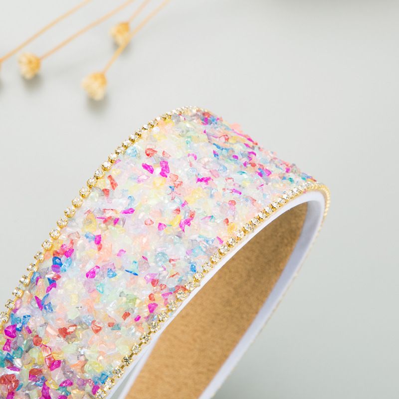 Cristallo colorato in stile barocco minimalista coreano per donna, popolare su Internet, detergente viso alla moda, ampio_voghion.com