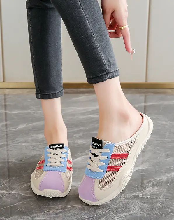 Scarpe da donna estive traspiranti, casual, versatili, da indossare all'aperto_voghion.com