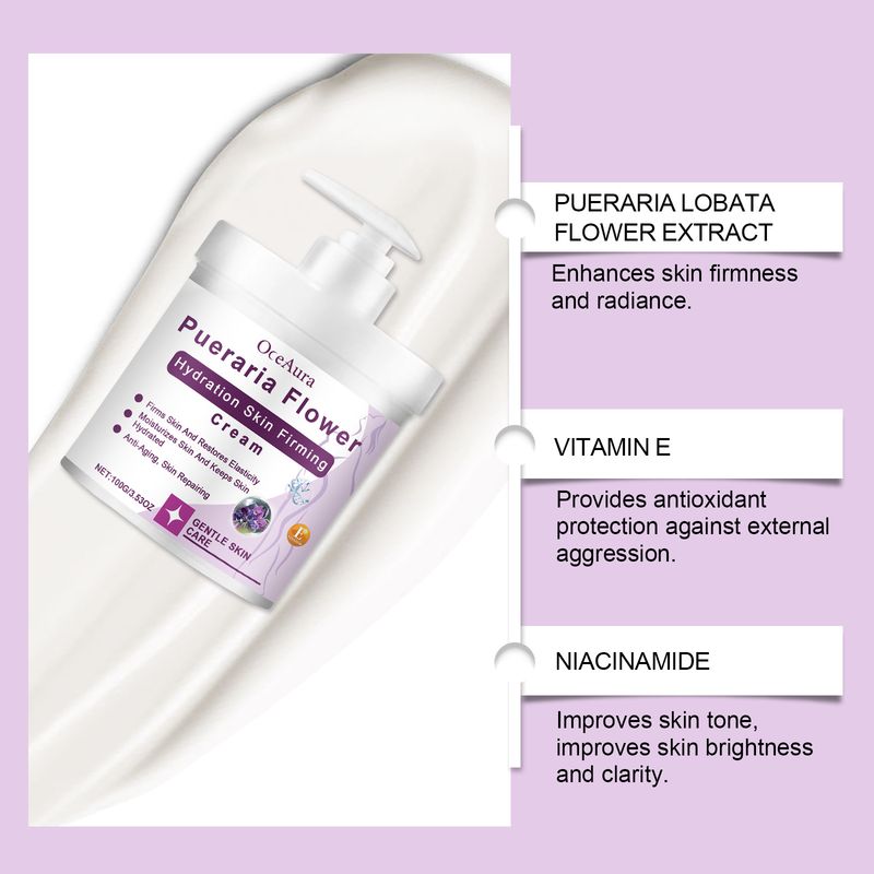Crème hydratante Pueraria, lotion corporelle hydratante et hydratante pour le rajeunissement de la peau_voghion.com
