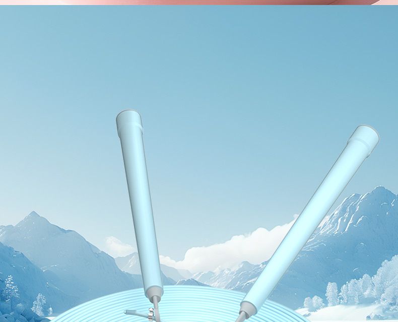 Corda per saltare in filo d'acciaio, regolabile, speciale per il fitness, per test di velocità e brucia grassi, per studenti_voghion.com