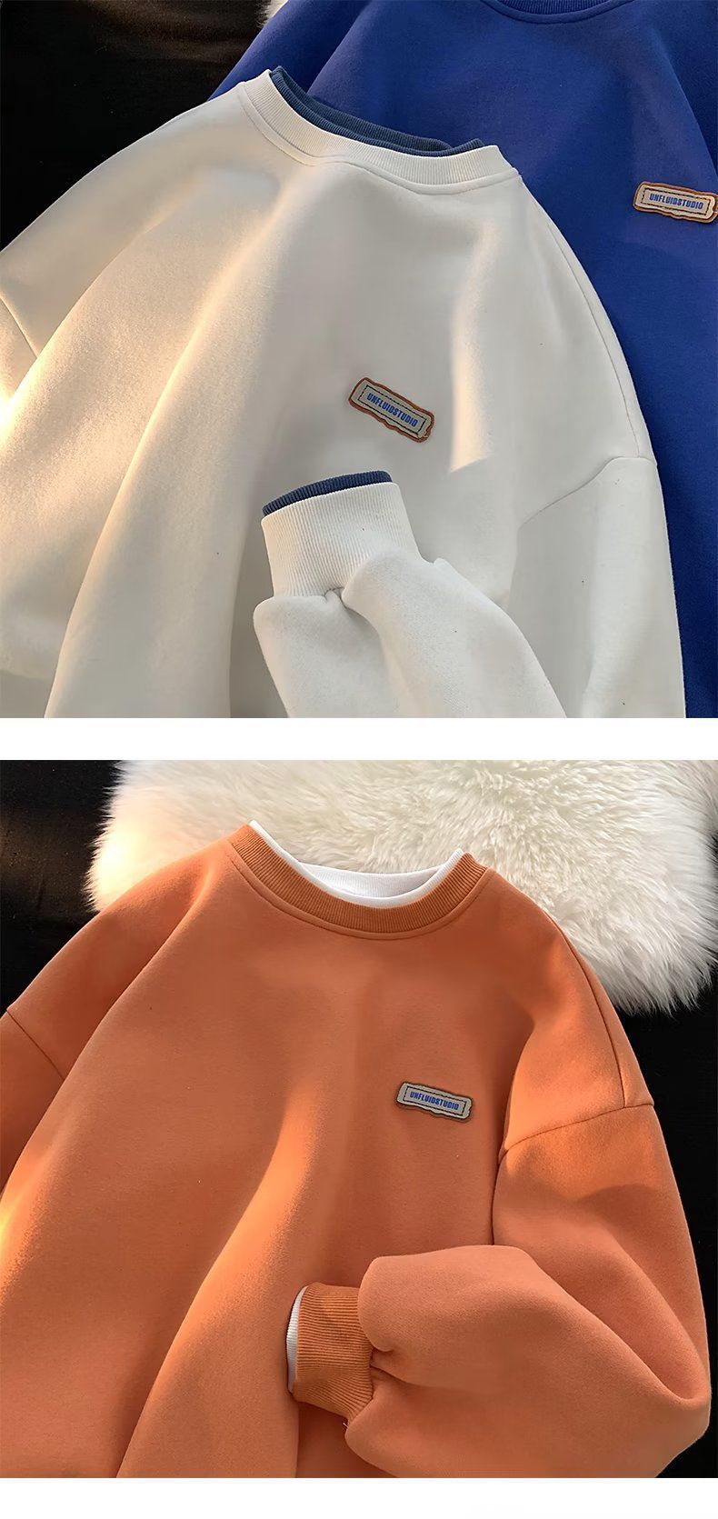 Estilo de roupa masculina cor sólida moda confortável solto nicho simples preguiçoso all-match masculino gola redonda manga curta verão camiseta top_voghion.com