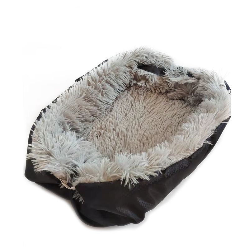 Auto Haustier Dual-Use Hund Lange Plüsch Katzenbett Matte_voghion.com